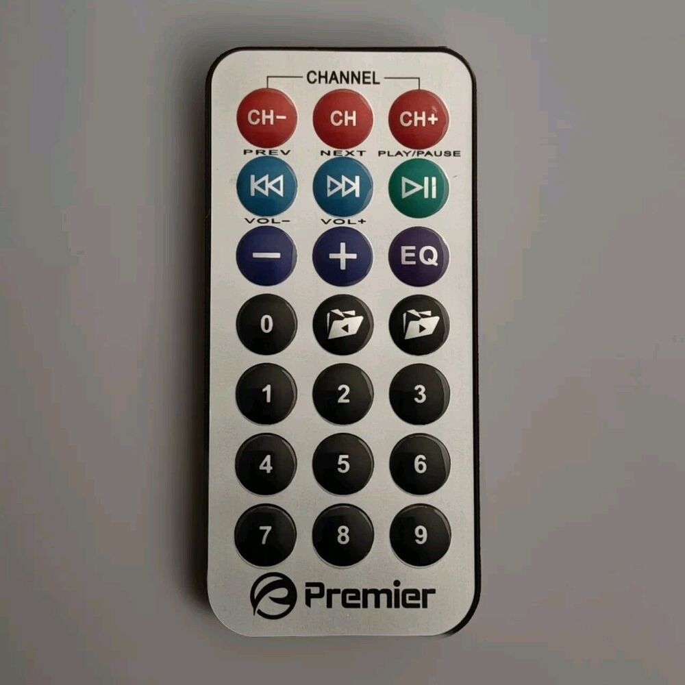 Premier Stereo Universal Small Remote With Battery - Tested